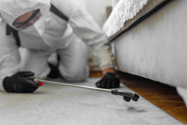 Professional Pest Control technician working in Palermo, NJ